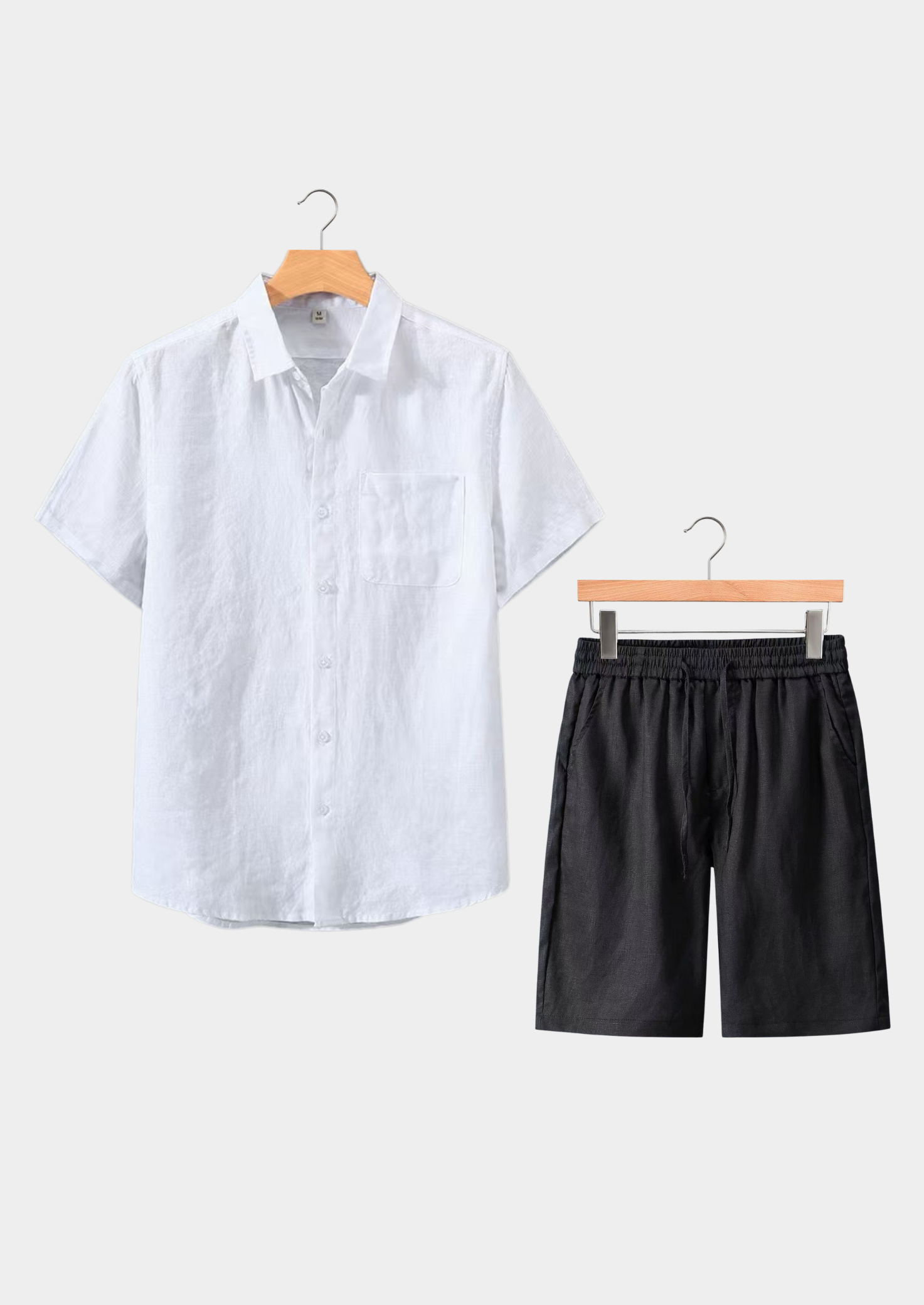 Conjunto de verano de manga corta Dolcevita - Blanco/Negro