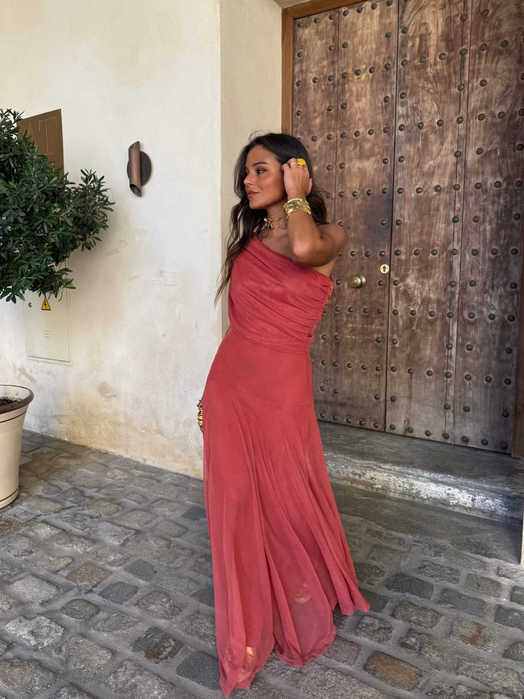 Vestido Toledo en verde