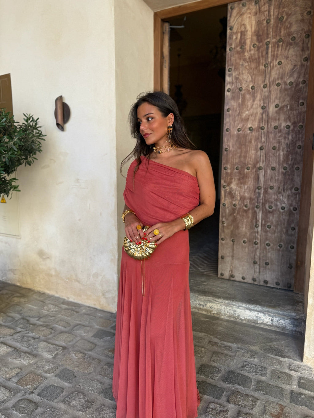 Vestido Toledo en verde