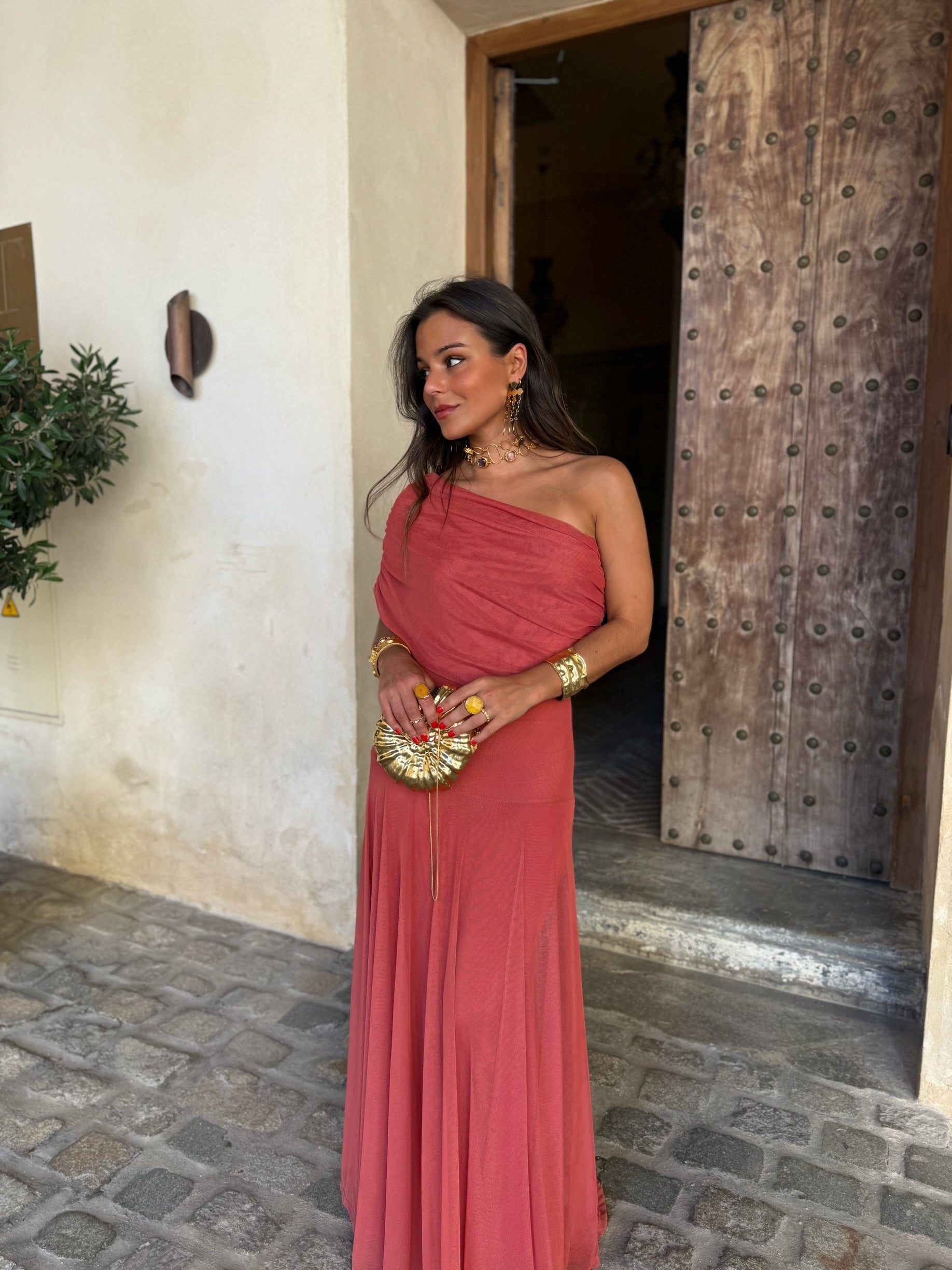 Vestido Toledo en verde