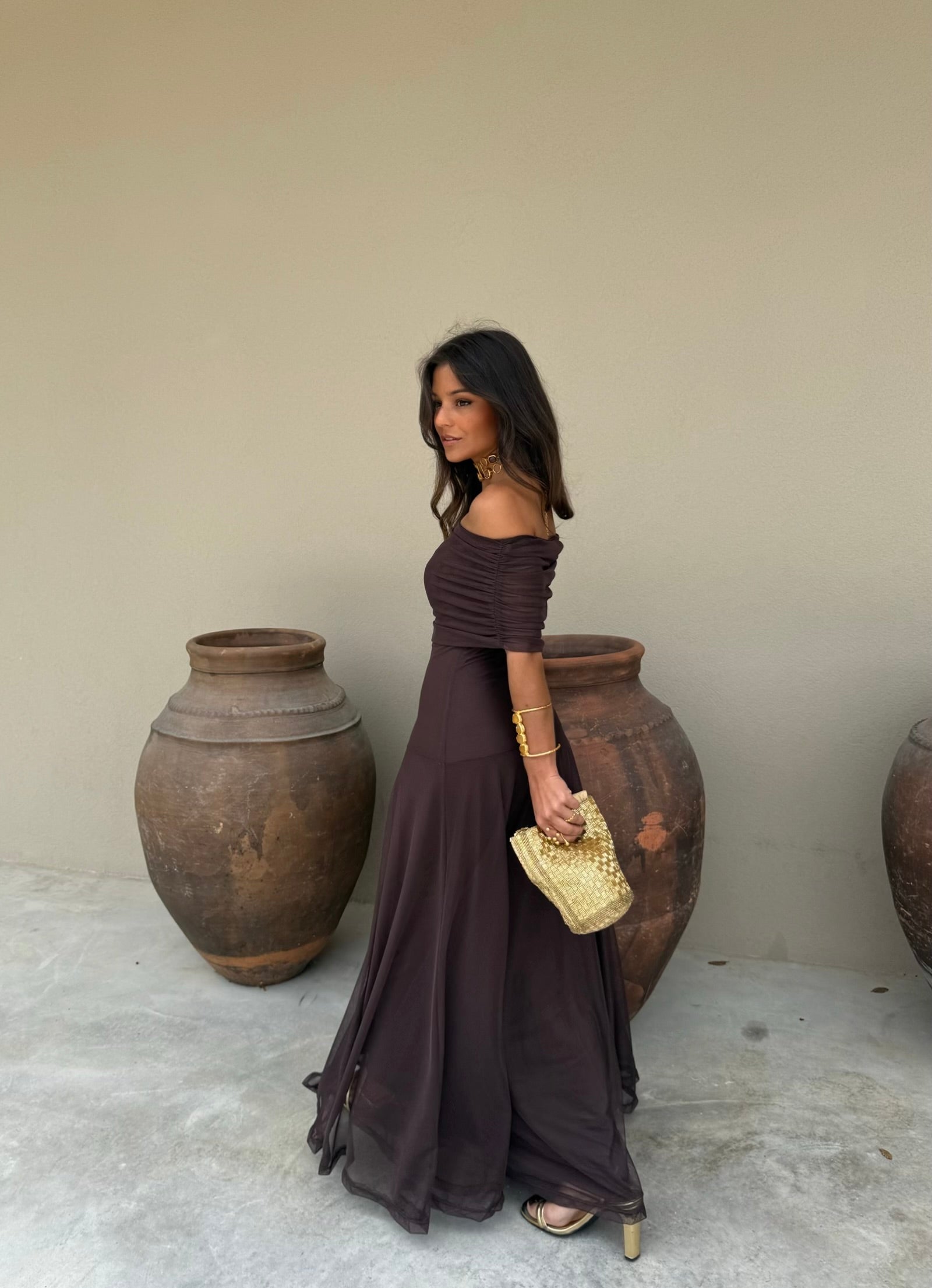 Vestido Toledo en verde