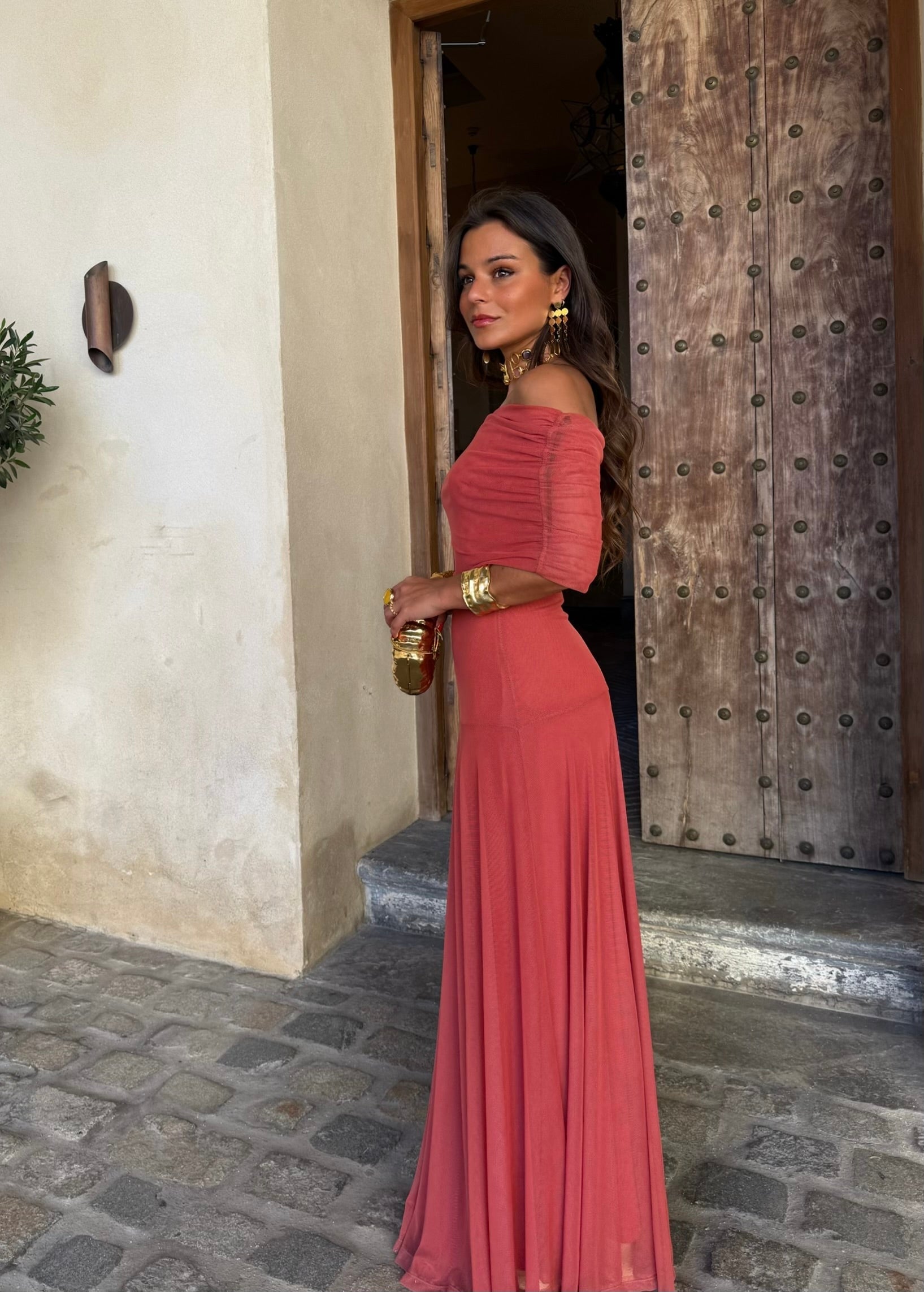 Vestido Toledo en verde