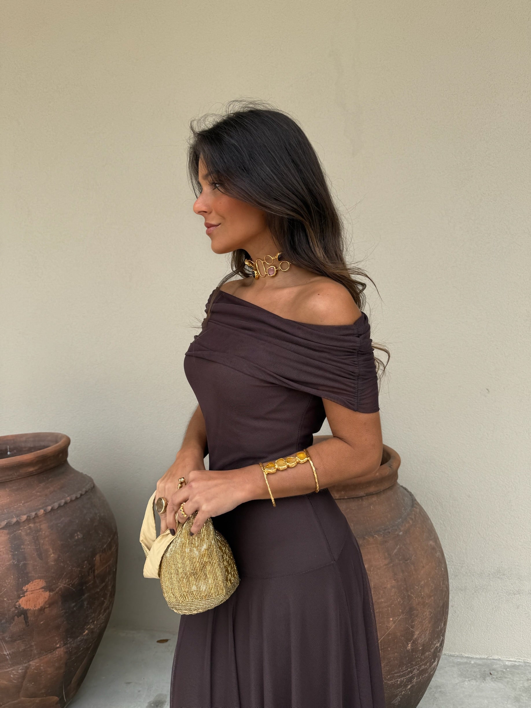 Vestido Toledo en verde