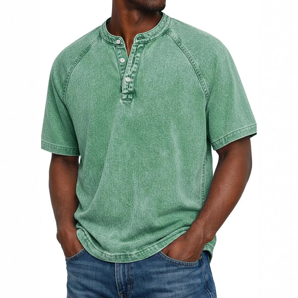 Varel | Camisa vintage de hombre con botones