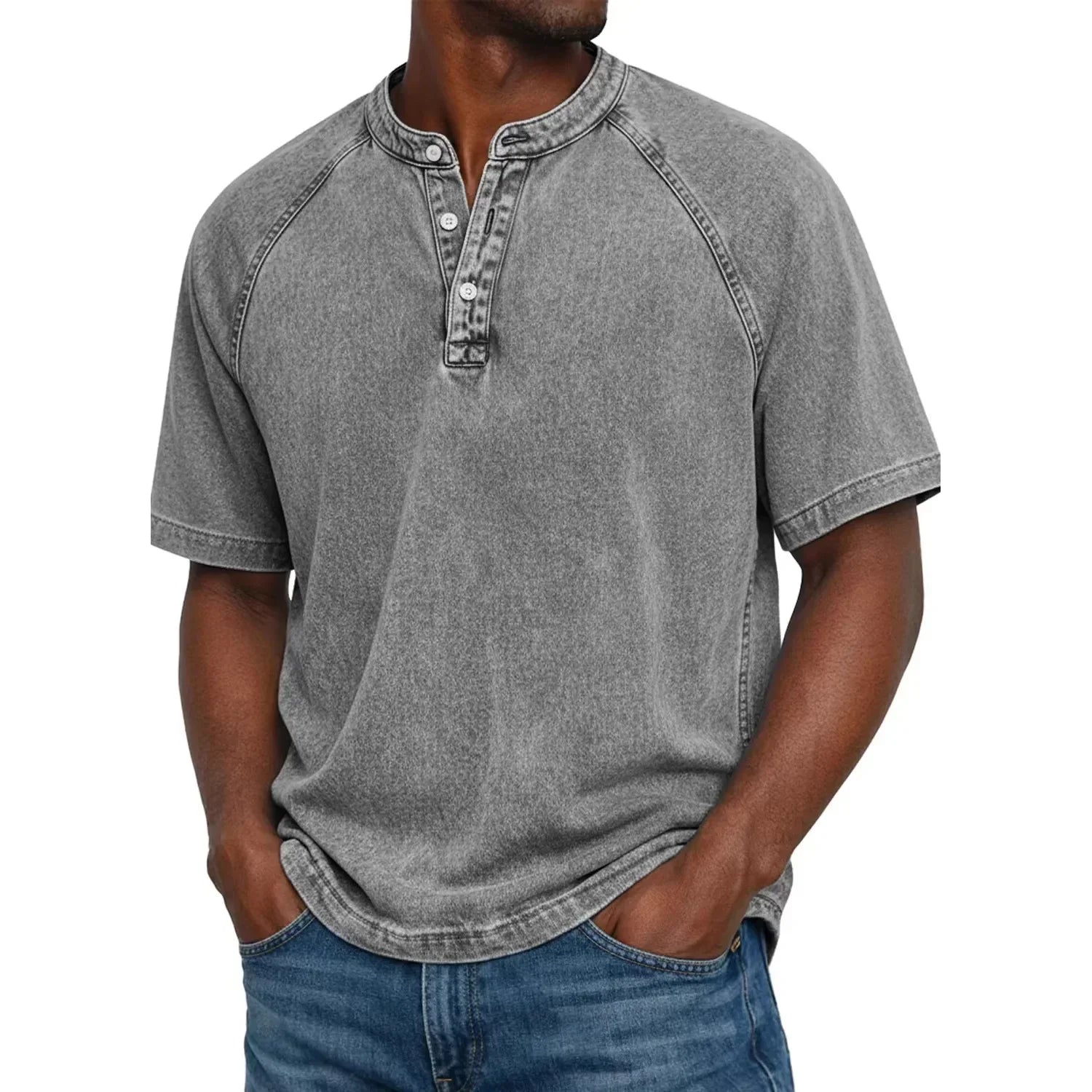 Varel | Camisa vintage de hombre con botones