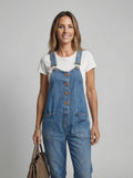 Rocio™ - Mono vaquero casual con hebilla ajustable.