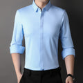 Mateo™ | Camisa elástica sin arrugas
