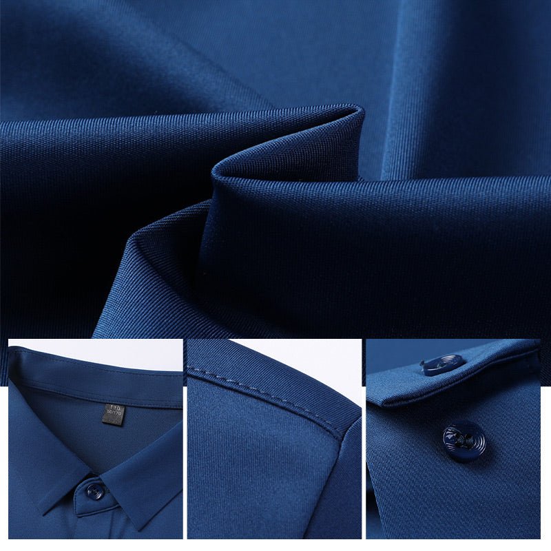 Mateo™ | Camisa elástica sin arrugas