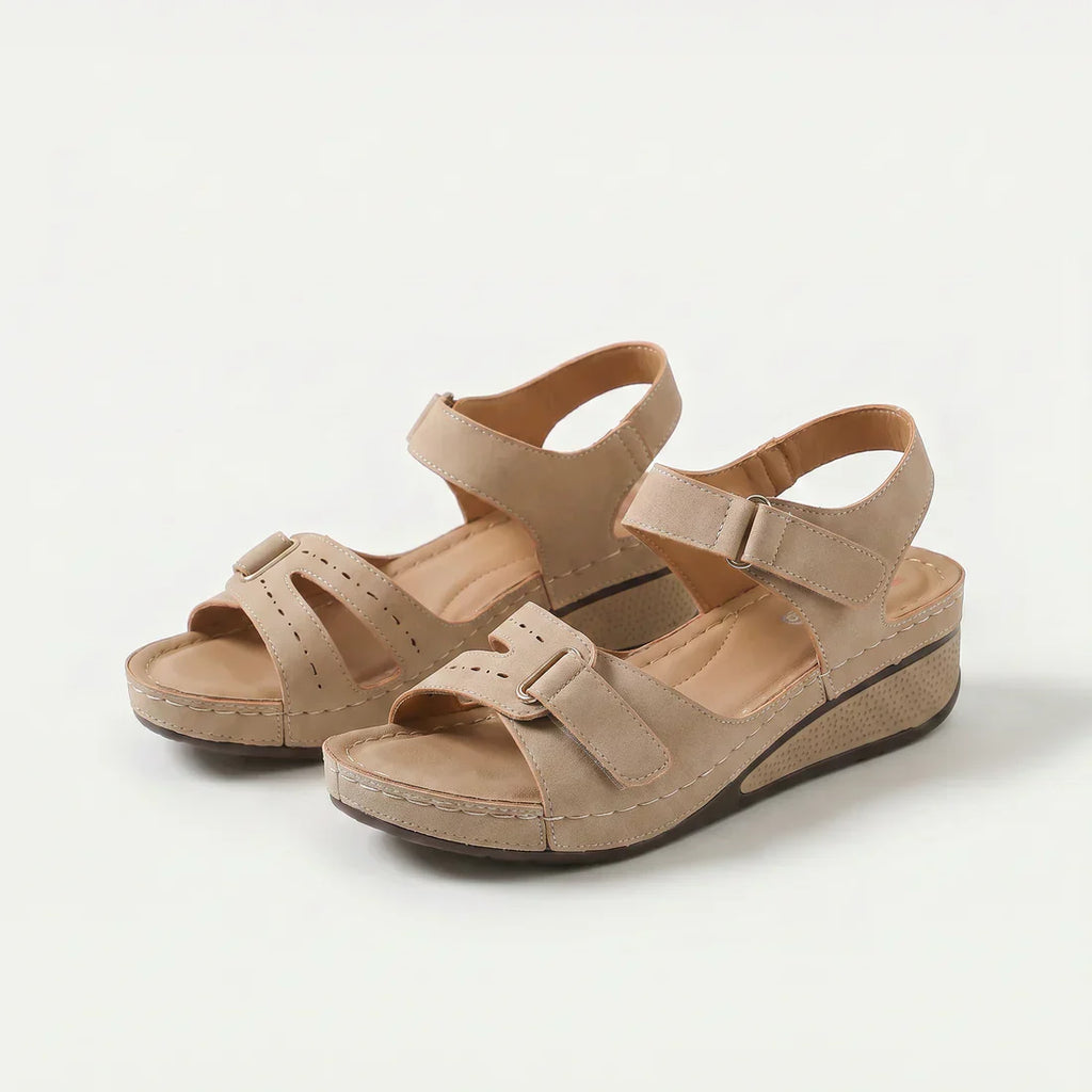 Gloria | Sandalias Ortopédicas Cómodas con Cuña