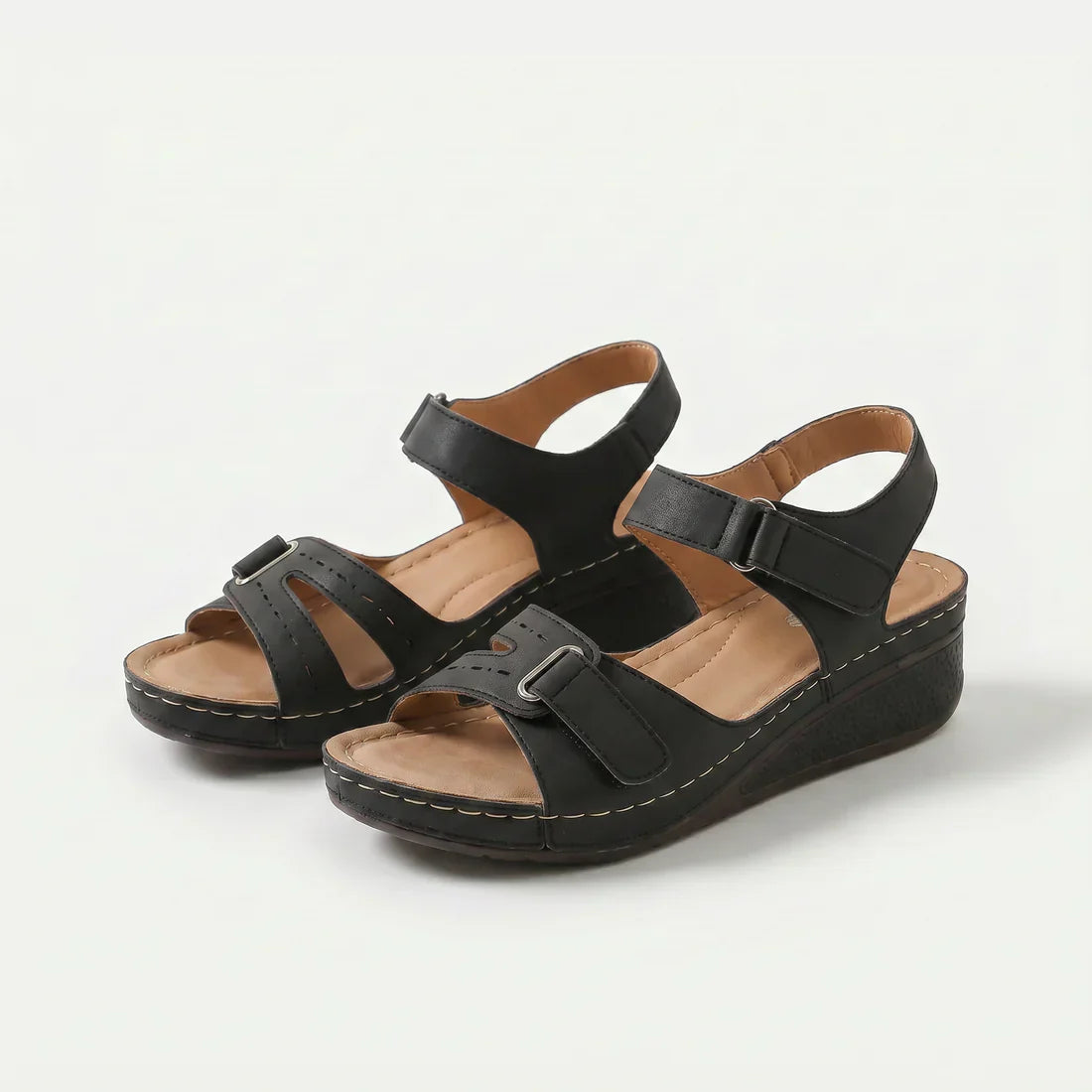 Gloria | Sandalias Ortopédicas Cómodas con Cuña