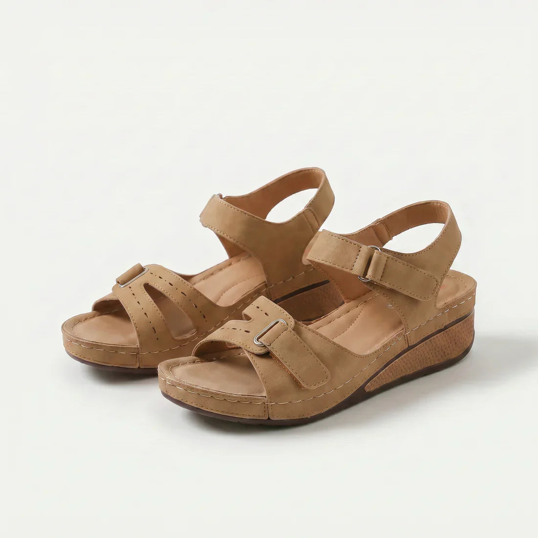 Gloria | Sandalias Ortopédicas Cómodas con Cuña
